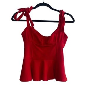 Flattering Red Top